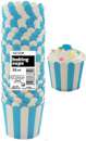 Baking Cups - Light Blue Stripes